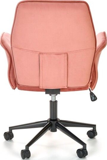 Office Chair Tulip | size: Width: 65cm, Height: 100cm, Depth: 63cm | color: Pink | image: 5 | variant: 1005186