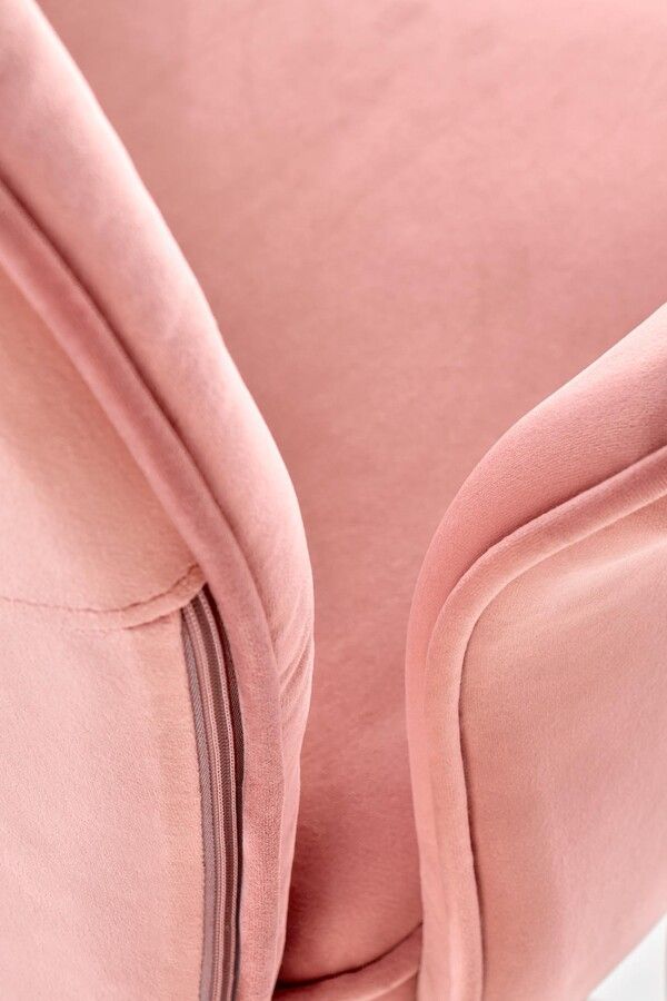 Office Chair Tulip | size: Width: 65cm, Height: 100cm, Depth: 63cm | color: Pink | image: 6 | variant: 1005186