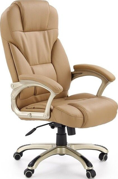 Office Chair Udine | size: Width: 70cm, Height: 119cm, Depth: 67cm | color: Beige | image: 1 | variant: 1002870
