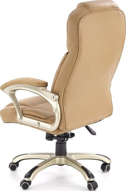 Office Chair Udine | size: Width: 70cm, Height: 119cm, Depth: 67cm | color: Beige | image: 3 | variant: 1002870