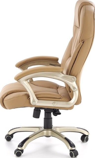 Office Chair Udine | size: Width: 70cm, Height: 119cm, Depth: 67cm | color: Beige | image: 4 | variant: 1002870