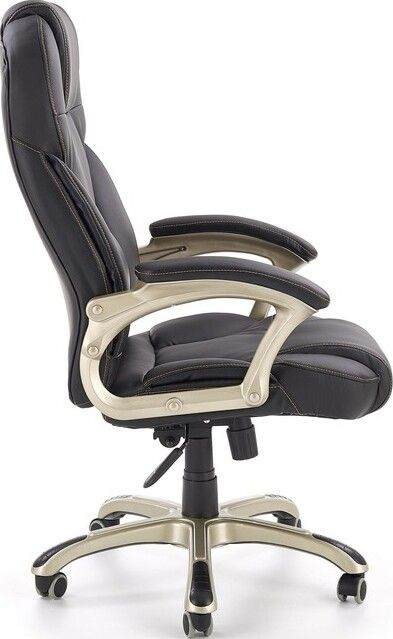 Office Chair Udine | size: Width: 70cm, Height: 119cm, Depth: 67cm | color: Black | image: 4 | variant: 1002871