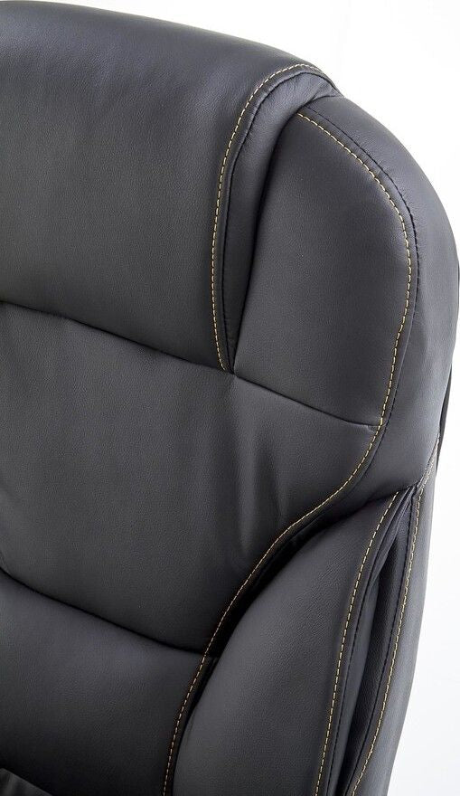 Office Chair Udine | size: Width: 70cm, Height: 119cm, Depth: 67cm | color: Black | image: 6 | variant: 1002871