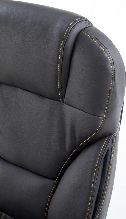 Office Chair Udine | size: Width: 70cm, Height: 119cm, Depth: 67cm | color: Black | image: 6 | variant: 1002871