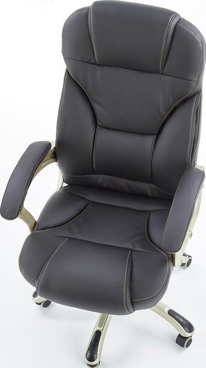 Office Chair Udine | size: Width: 70cm, Height: 119cm, Depth: 67cm | color: Black | image: 7 | variant: 1002871