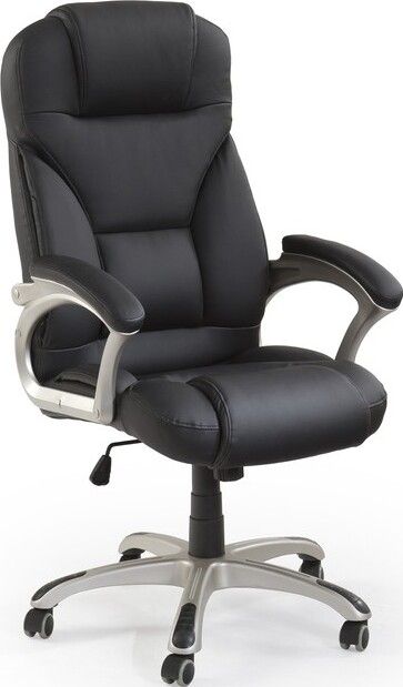 Office Chair Udine | size: Width: 70cm, Height: 119cm, Depth: 67cm | color: Black | image: 8 | variant: 1002871
