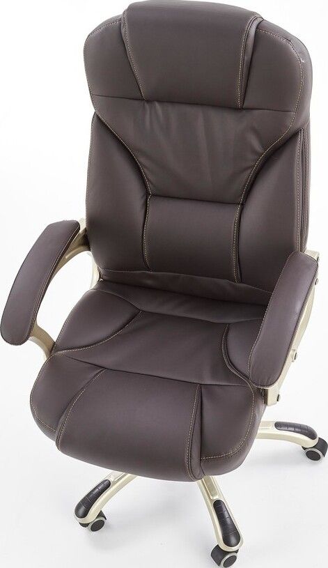 Office Chair Udine | size: Width: 70cm, Height: 119cm, Depth: 67cm | color: Brown | image: 4 | variant: 1002872