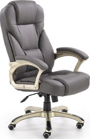 Office Chair Udine | size: Width: 70cm, Height: 119cm, Depth: 67cm | color: Gray | image: 1 | variant: 1002873