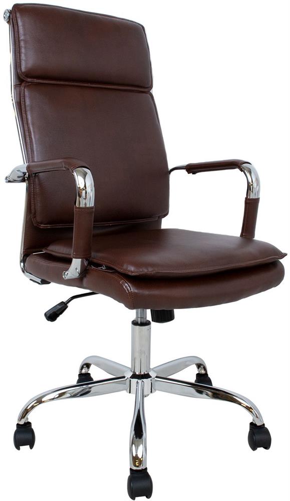Office Chair Ultra 3 | size: Width: 54.5cm, Height: 116.5cm, Depth: 60cm | color: Brown | image: 1 | variant: 1005378