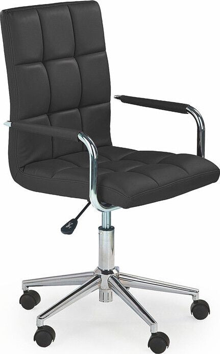 Office Chair Varese | size: Width: 53cm, Height: 110cm, Depth: 60cm | color: Black | image: 1 | variant: 1002903