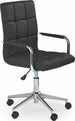 Office Chair Varese | size: Width: 53cm, Height: 110cm, Depth: 60cm | color: Black | image: 1 | variant: 1002903