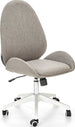 Office Chair Vercelli | size: Width: 54cm, Height: 111cm, Depth: 58cm | color: Gray | image: 1 | variant: 1002886