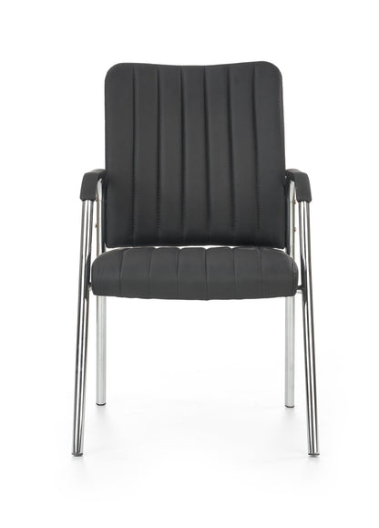 Office Chair Vigor | size: Width: 53cm, Height: 92cm, Depth: 58cm | color: Black | image: 2 | variant: 1017835