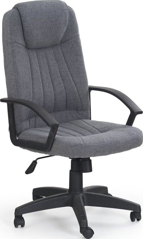 Office Chair West Ballater | size: Width: 61cm, Height: 122cm, Depth: 63cm | color: Gray | image: 1 | variant: 1007105