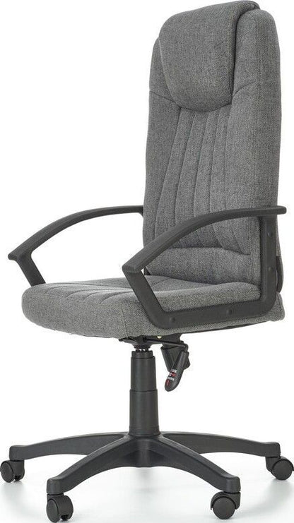 Office Chair West Ballater | size: Width: 61cm, Height: 122cm, Depth: 63cm | color: Gray | image: 3 | variant: 1007105