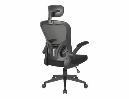 Office Chair West Cancun | size: Width: 66cm, Height: 126cm, Depth: 50cm | color: Black | image: 1 | variant: 1007940