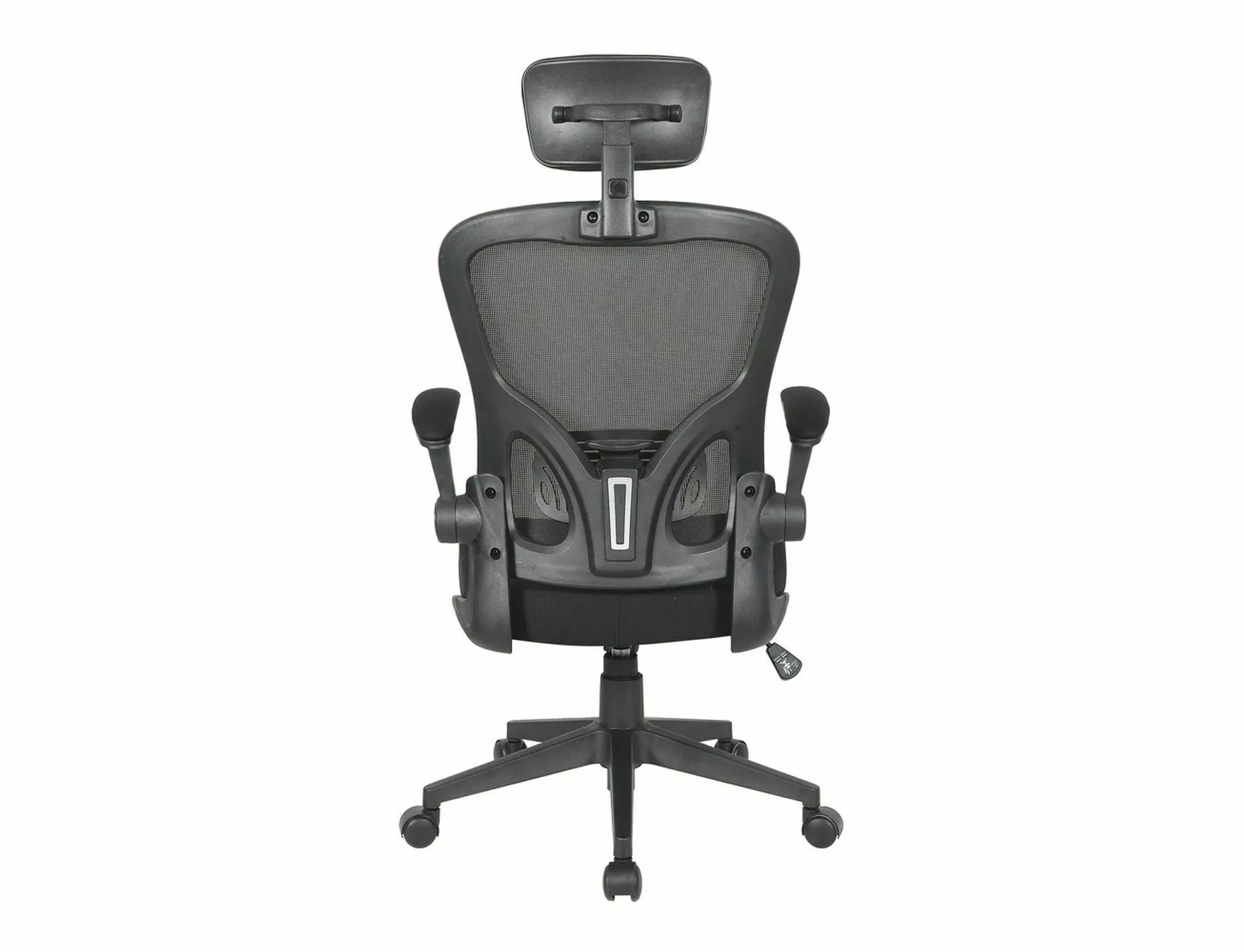 Office Chair West Cancun | size: Width: 66cm, Height: 126cm, Depth: 50cm | color: Black | image: 4 | variant: 1007940