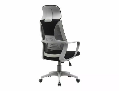 Office Chair West Cape Town | size: Width: 60cm, Height: 126cm, Depth: 50cm | color: Black | image: 1 | variant: 1007941