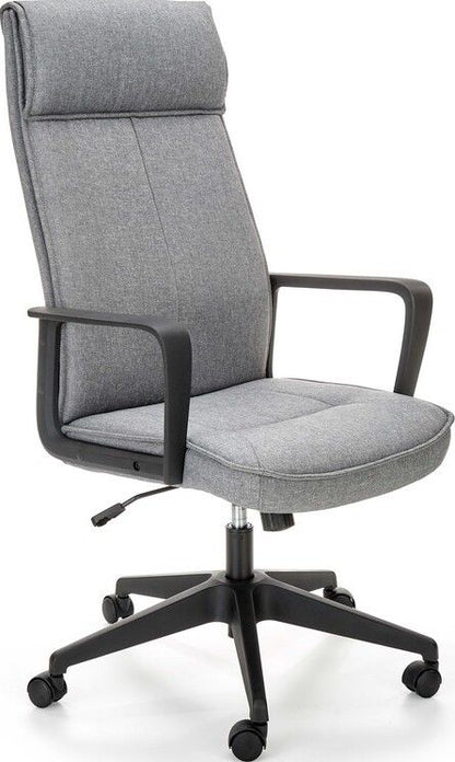 Office Chair West Dorking | size: Width: 63cm, Height: 123cm, Depth: 70cm | color: Gray | image: 1 | variant: 1007238