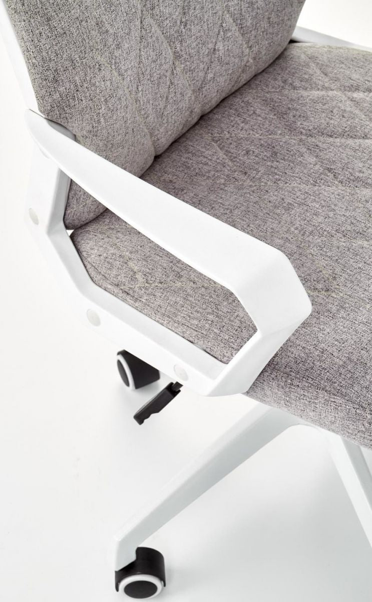 Office Chair West Grantown | size: Width: 59cm, Height: 106cm, Depth: 62cm | color: Gray | image: 5 | variant: 1007107