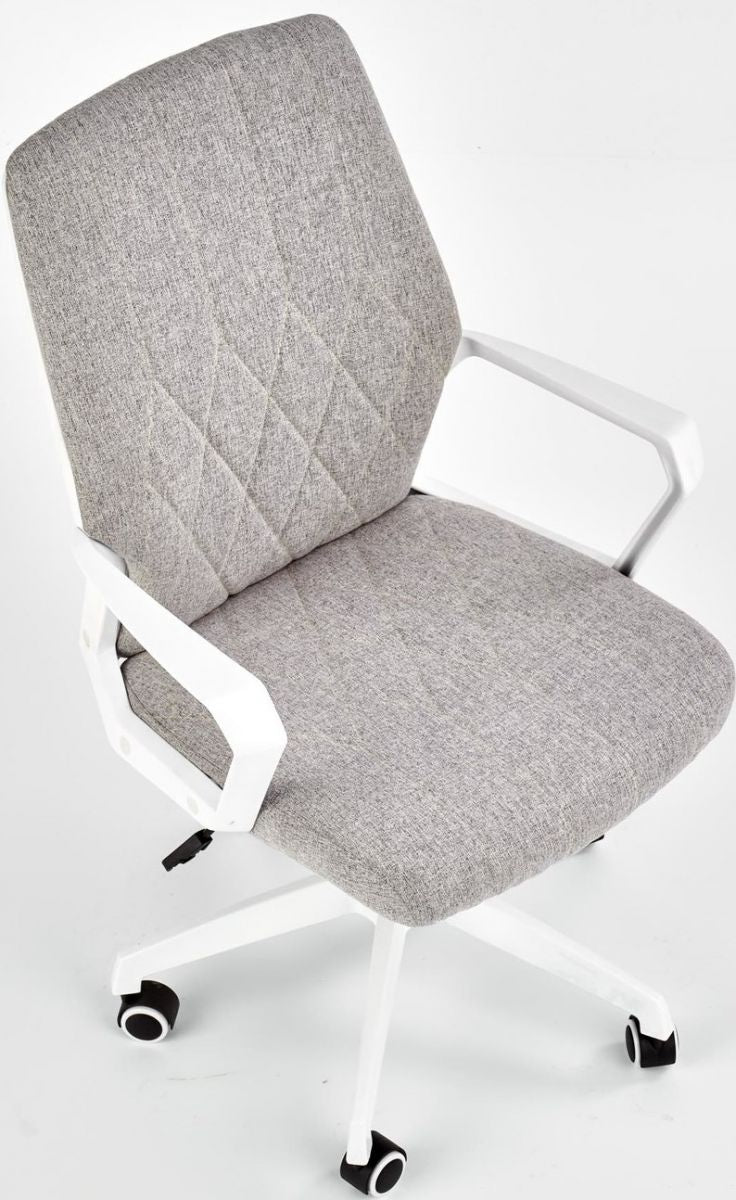Office Chair West Grantown | size: Width: 59cm, Height: 106cm, Depth: 62cm | color: Gray | image: 7 | variant: 1007107