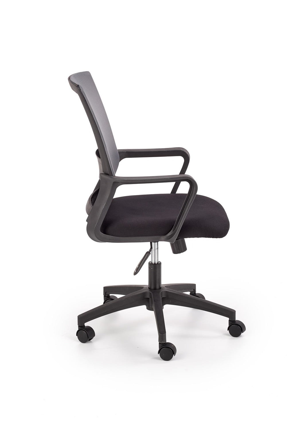 Office Chair West Jekabpils | size: Width: 57cm, Height: 100cm, Depth: 56cm | color: Black/Grey | image: 1 | variant: 1007569