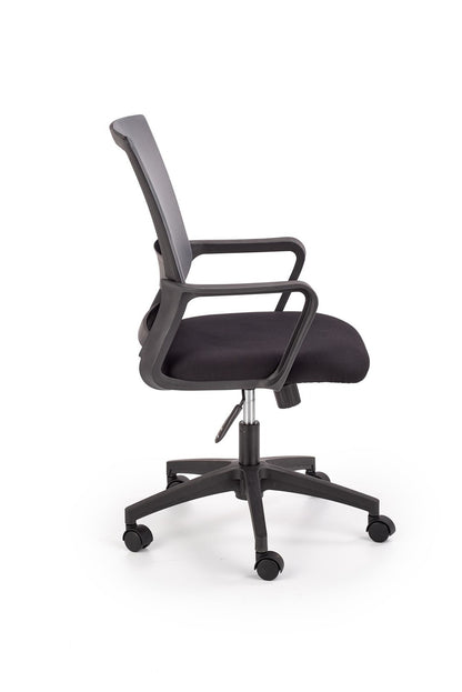 Office Chair West Jekabpils | size: Width: 57cm, Height: 100cm, Depth: 56cm | color: Black/Grey | image: 1 | variant: 1007569