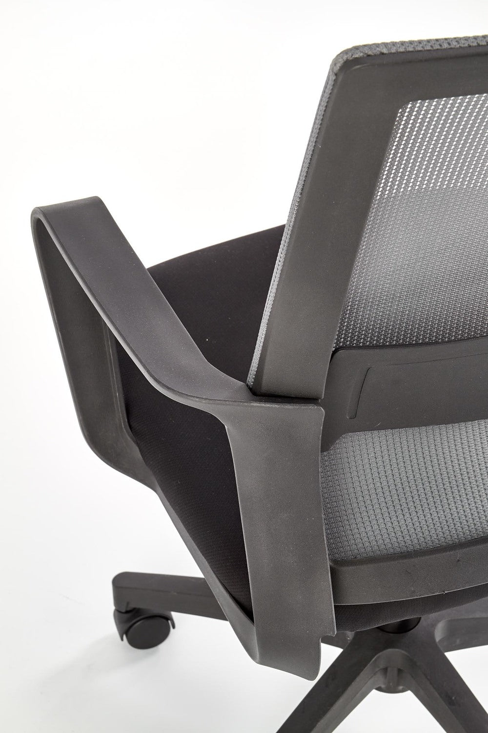 Office Chair West Jekabpils | size: Width: 57cm, Height: 100cm, Depth: 56cm | color: Black/Grey | image: 3 | variant: 1007569
