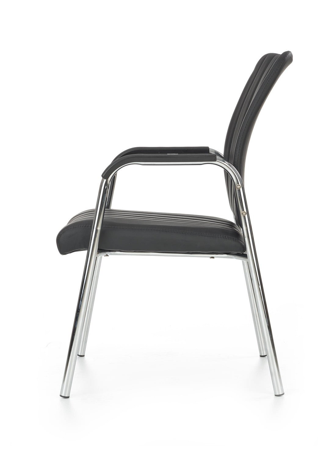 Office Chair West Klaipeda | size: Width: 53cm, Height: 92cm, Depth: 58cm | color: Black | image: 1 | variant: 1007574