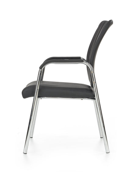Office Chair West Klaipeda | size: Width: 53cm, Height: 92cm, Depth: 58cm | color: Black | image: 1 | variant: 1007574