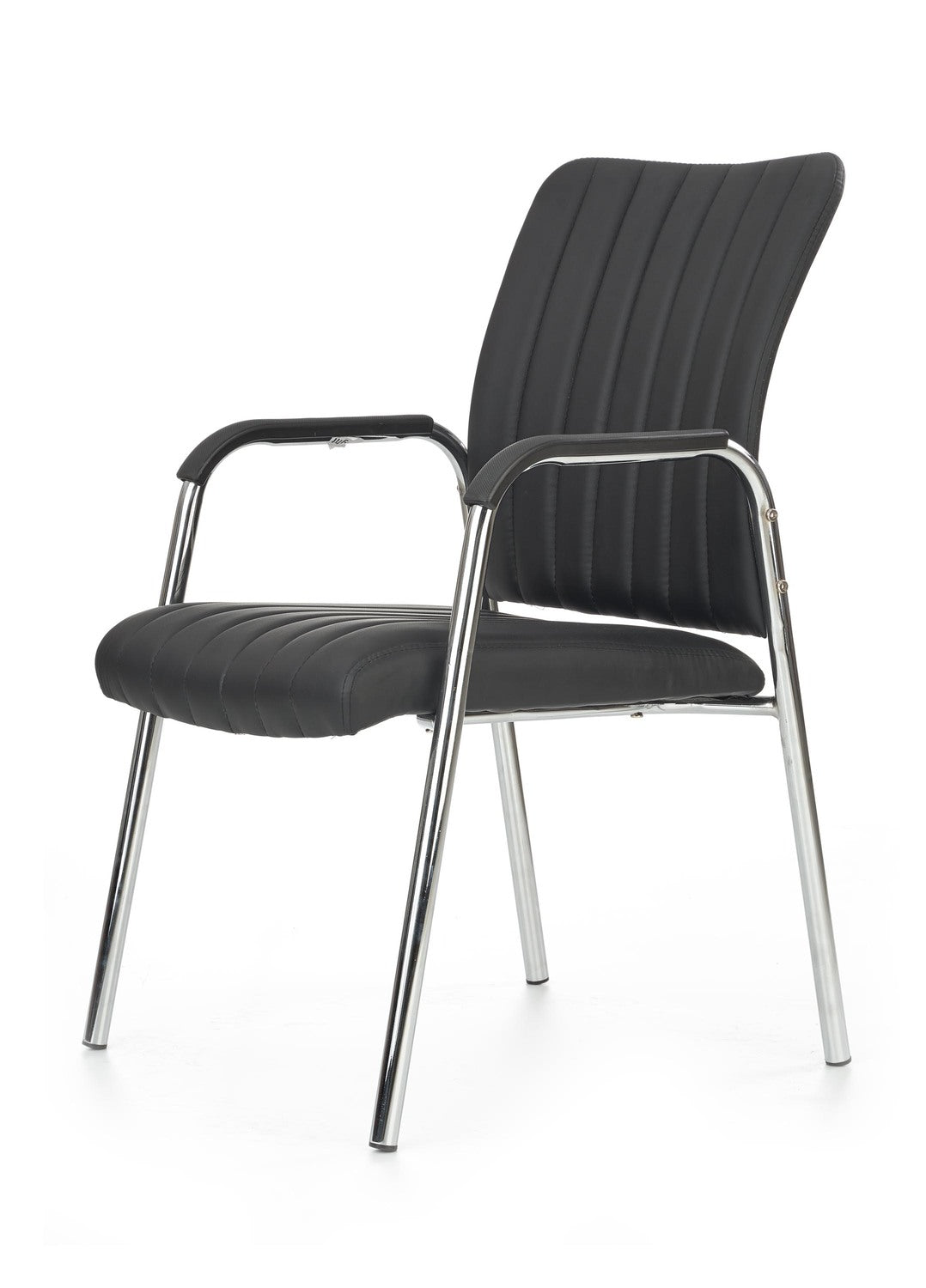 Office Chair West Klaipeda | size: Width: 53cm, Height: 92cm, Depth: 58cm | color: Black | image: 3 | variant: 1007574