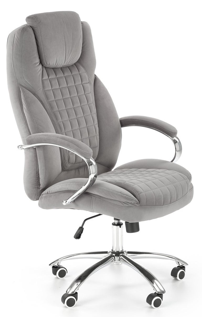 Office Chair West Newbridge | size: Width: 67cm, Height: 116cm, Depth: 76cm | color: Gray | image: 1 | variant: 1007436