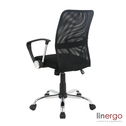 Office Chair West Petersburg | size: Width: 64cm, Height: 103cm, Depth: 53cm | color: Gray | image: 1 | variant: 1008086