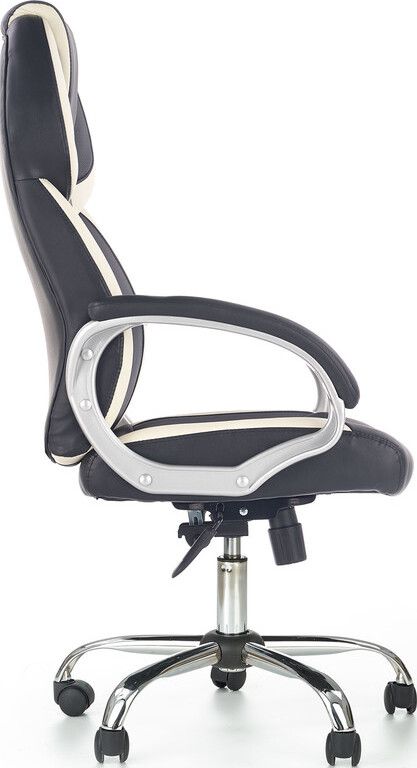 Office Chair West St Albans | size: Width: 64cm, Height: 123cm, Depth: 68cm | color: Black | image: 2 | variant: 1007070