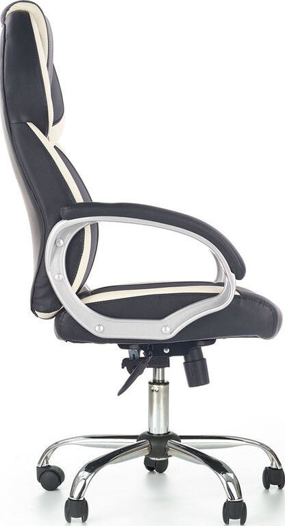 Office Chair West St Albans | size: Width: 64cm, Height: 123cm, Depth: 68cm | color: Black | image: 2 | variant: 1007070