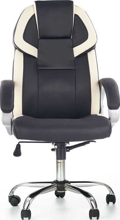 Office Chair West St Albans | size: Width: 64cm, Height: 123cm, Depth: 68cm | color: Black | image: 3 | variant: 1007070