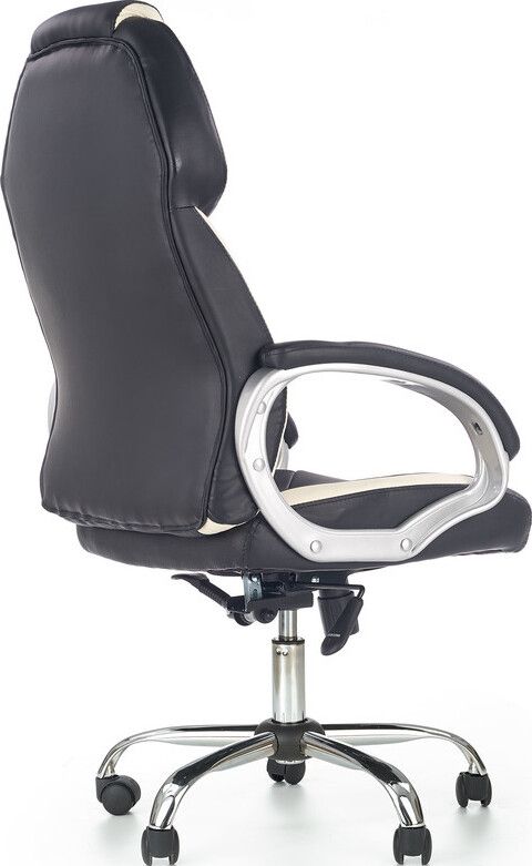 Office Chair West St Albans | size: Width: 64cm, Height: 123cm, Depth: 68cm | color: Black | image: 4 | variant: 1007070