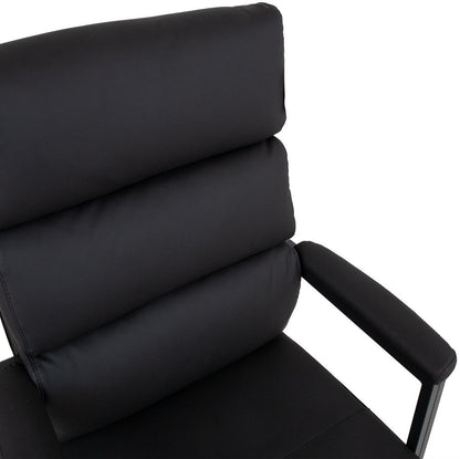 Office Chair Wrexham | size: Width: 65cm, Height: 115cm, Depth: 72cm | color: Black | image: 5 | variant: 1001217