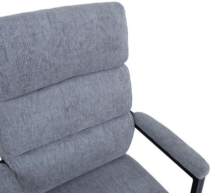 Office Chair Wrexham | size: Width: 65cm, Height: 115cm, Depth: 72cm | color: Gray | image: 5 | variant: 1001220