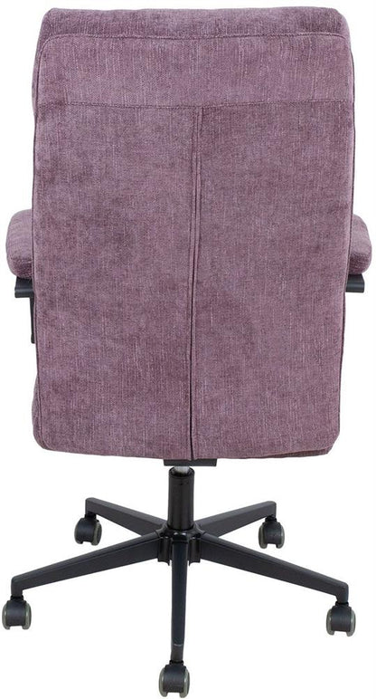 Office Chair Wrexham | size: Width: 65cm, Height: 115cm, Depth: 72cm | color: Violet | image: 4 | variant: 1001222