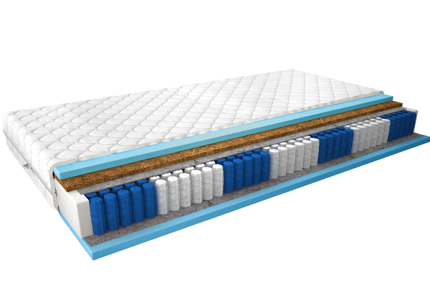 Pocket Spring Mattress Amore 22 | size: Length: 200cm, Width: 180cm | image: 1 | variant: 1013683