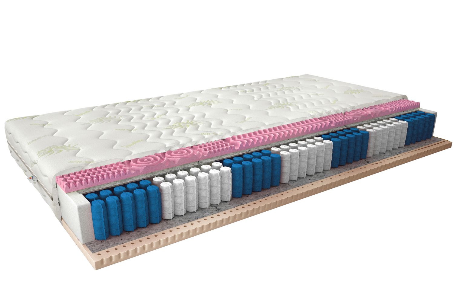 Pocket Spring Mattress East Redditch 16 | size: Length: 200cm, Width: 140cm | image: 0 | variant: 1014587