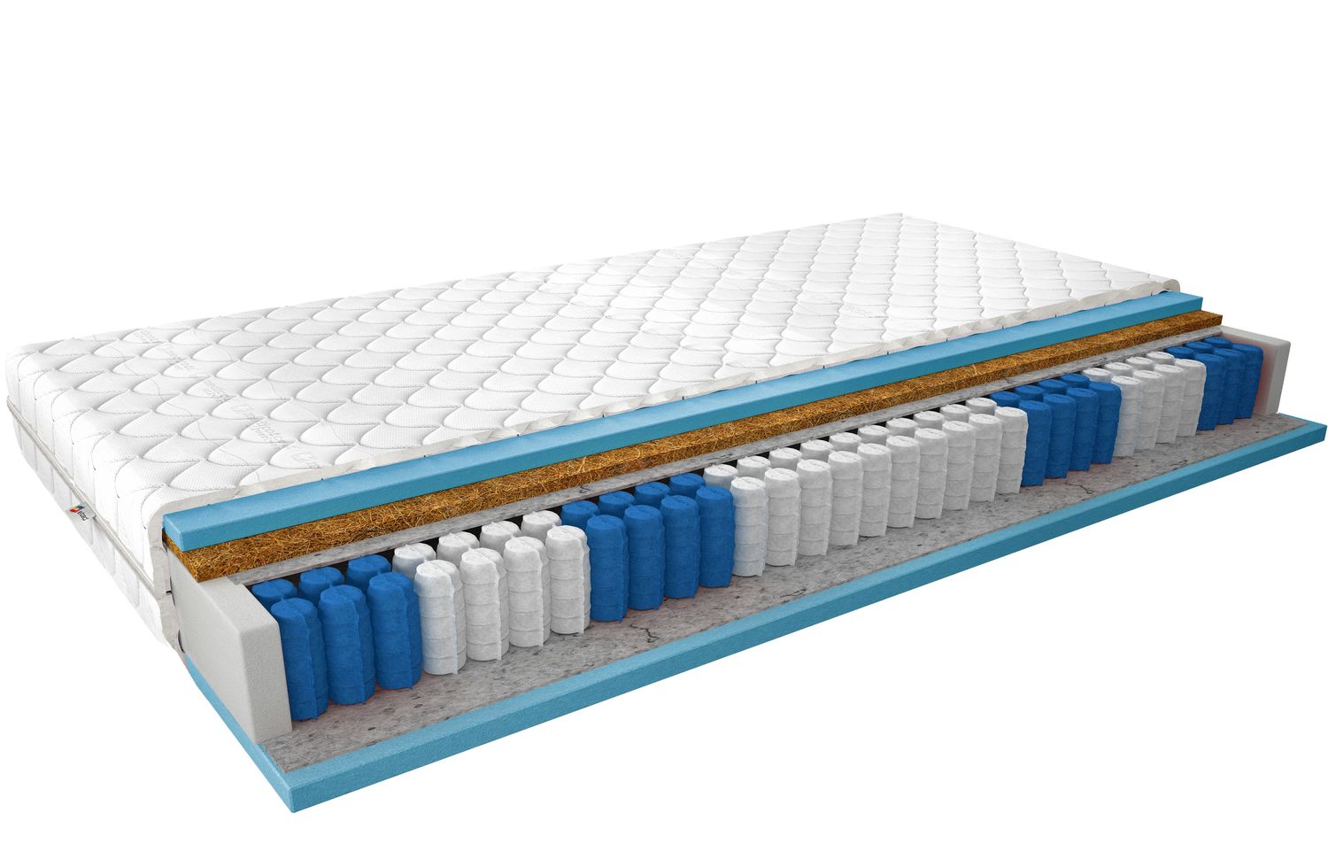 Pocket Spring Mattress Havana 18 | size: Length: 200cm, Width: 140cm | image: 1 | variant: 1014204