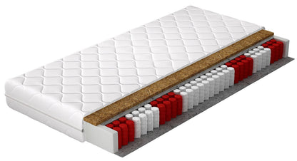 Pocket Spring Mattress Pini 5 | size: Length: 200cm, Width: 90cm | image: 0 | variant: 1013351