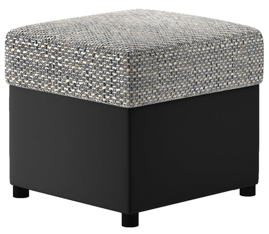 Pouf Aspen | size: Width: 45cm, Height: 42cm, Depth: 45cm | color: Berlin/Soft | image: 0 | variant: 1010483