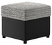 Pouf Aspen | size: Width: 45cm, Height: 42cm, Depth: 45cm | color: Berlin/Soft | image: 0 | variant: 1010483
