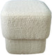 Pouf Bargoed | size: Width: 40cm, Height: 40cm, Depth: 40cm | color: White | image: 1 | variant: 1001422