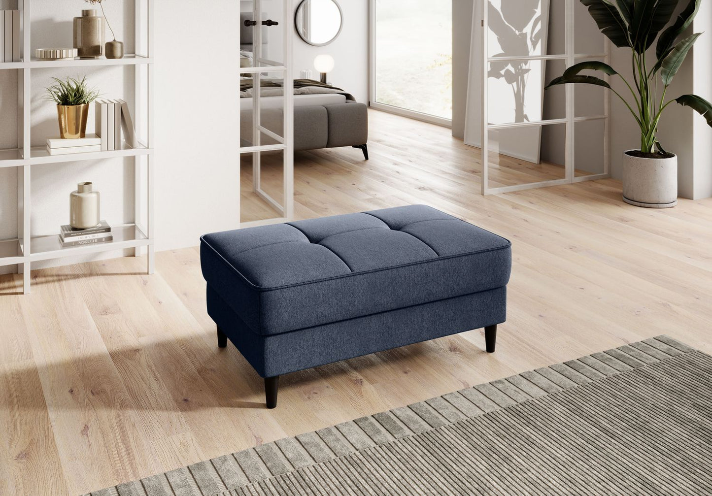 Pouf Bellis | size: Width: 97cm, Height: 42cm, Depth: 62cm | color: Poco | image: 1 | variant: 1005795