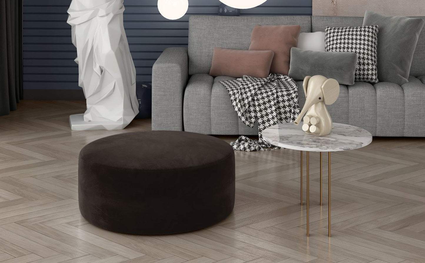Pouf Bero | size: Width: 45cm, Height: 42cm, Depth: 45cm | color: Monolith | image: 1 | variant: 1005803