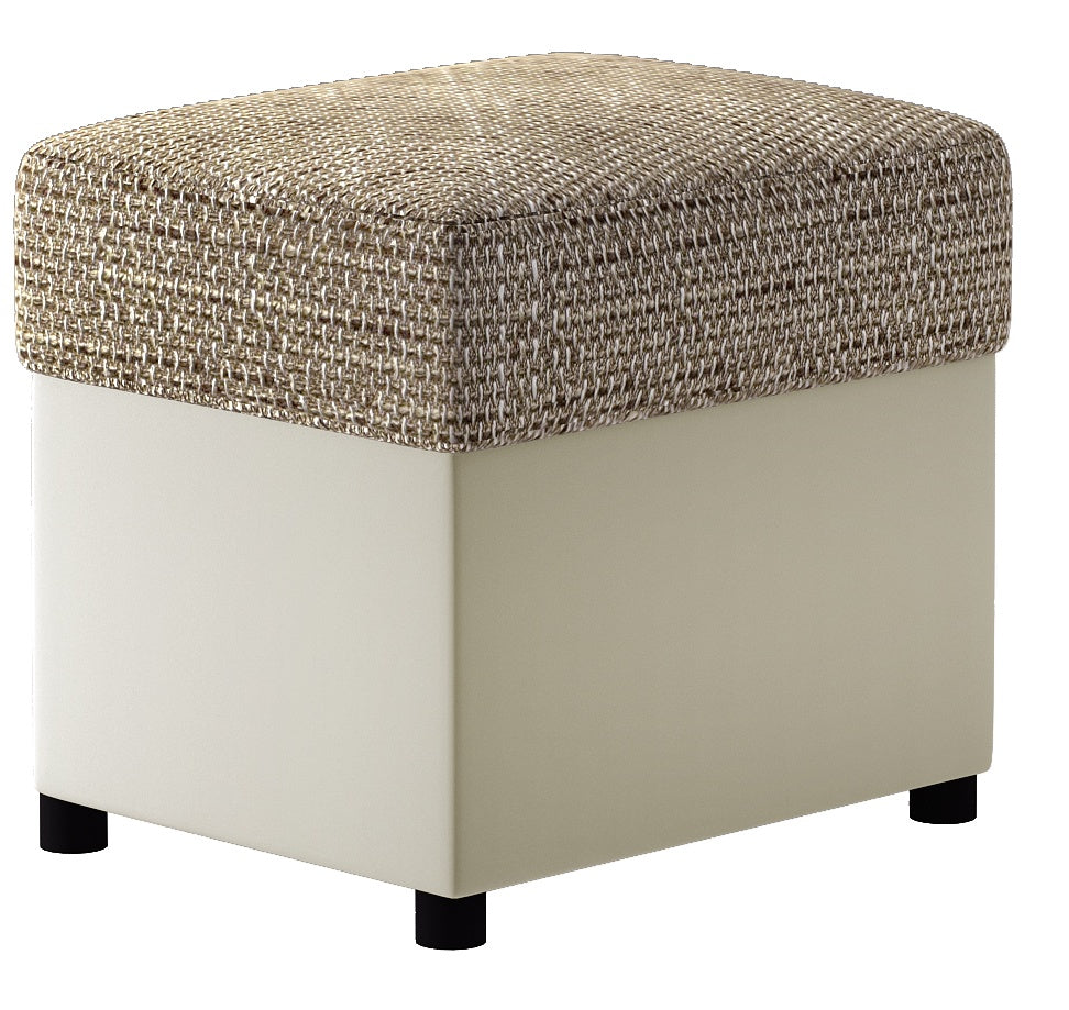 Pouf East Horsham | size: Width: 40cm, Height: 40cm, Depth: 45cm | color: Berlin/Soft | image: 0 | variant: 1010478